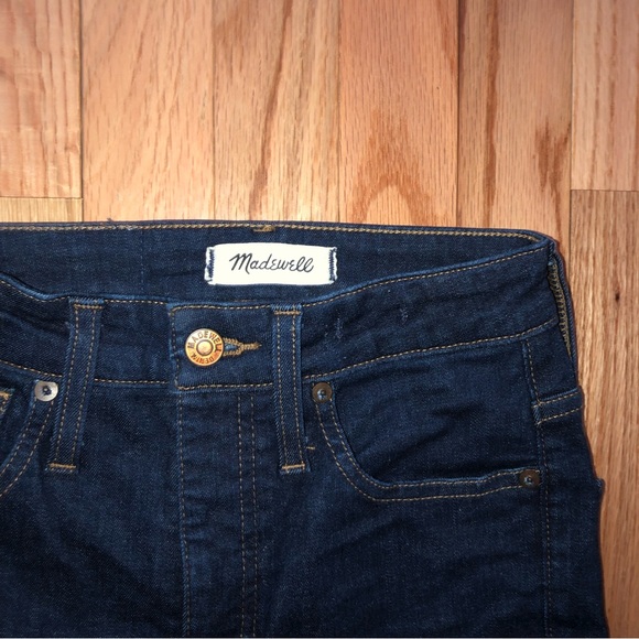 Madewell high-rise dark blue curvy high rise skinny jeans- size 24 - Picture 5 of 11